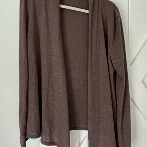 Rue21 Brown Open-Front Cardigan Sweater